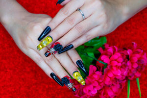3D Halloween Nail Art