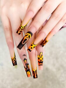 Pop Culture Halloween Nails