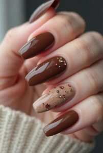 Espresso Brown with Rhinestones