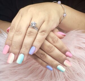 Neon Summer Nail