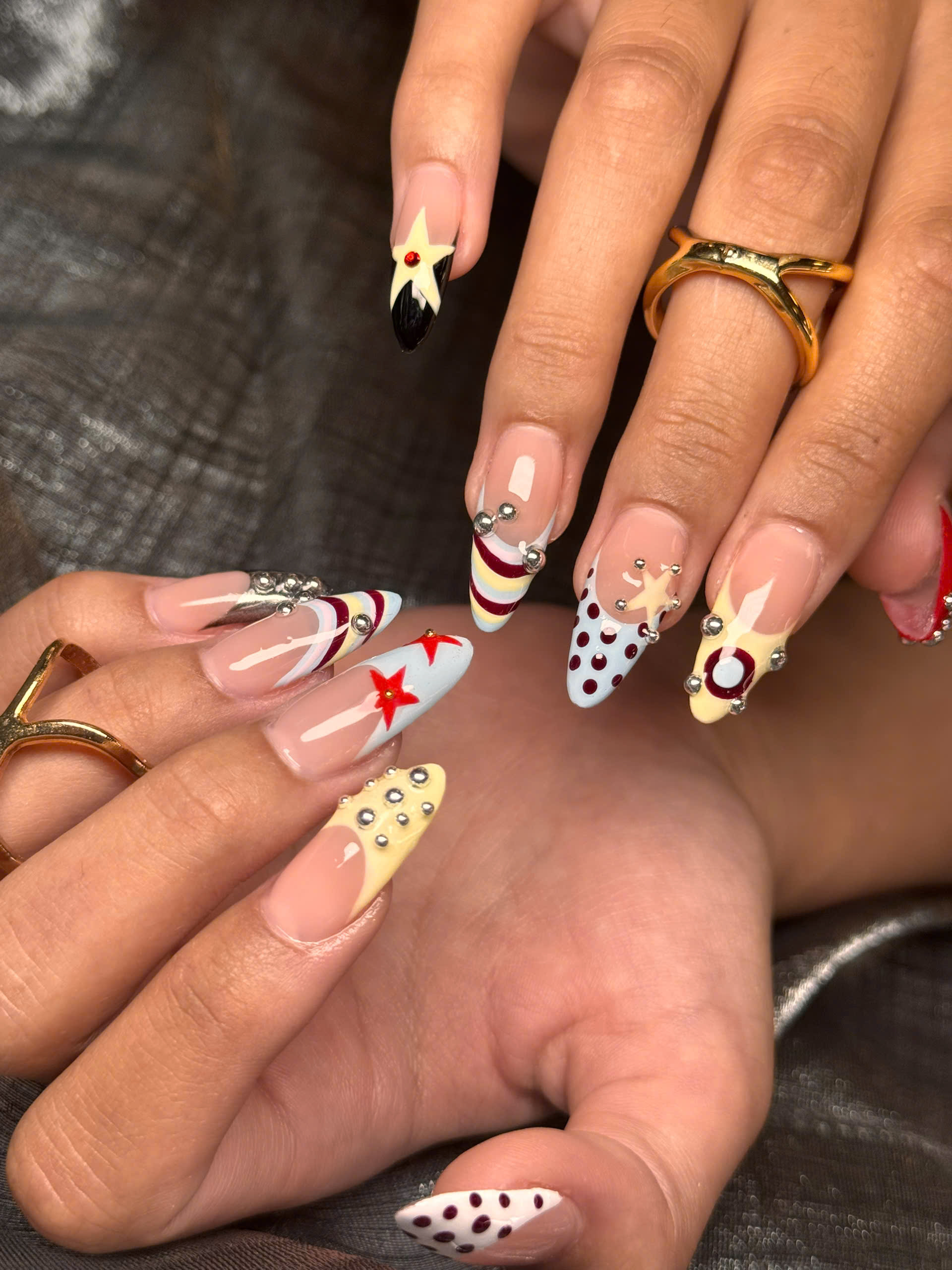 nail art for short nails