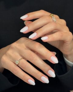 Milky White Nails Milky White Nails
