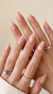 Minimal Floral Nails Minimal Floral Nails
