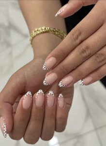 Tiny Polka Dot Nails Tiny Polka Dot Nails